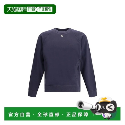 1h可退 FENDI 男士针织衫 FY1340AOYVF0PTH AW2025 蓝色 平纹针织