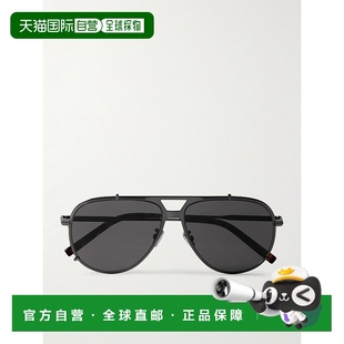 迪奥 DIOR 男士 BlackSuit 飞行员金属太阳眼镜 1h可退 A3U 潮奢