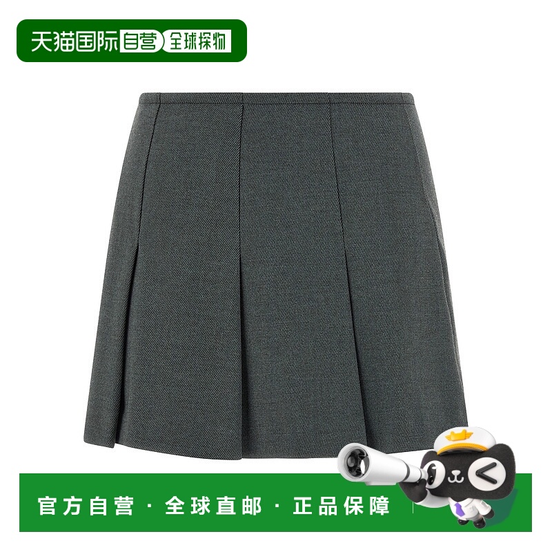 1h可退 PINKO 女士半身裙 106078A306V93 AW2025 绿色 Pinko  