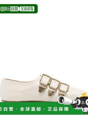 CHLOÉ 女士芭蕾乐福鞋 CH26S16YUR122 SS2026 白色 ‘Susan’ lea