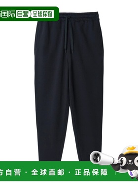 BURBERRY 女士休闲裤 80847681 SS2024 黑色 logo标识褶裥运动裤