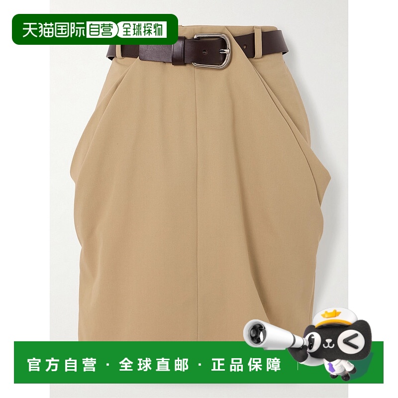 1h可退 潮奢 LOEWE 罗意威 女士 棉质垂坠半身裙 S359Y08X68