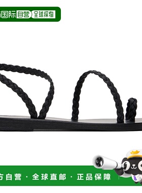 1h可退 潮奢 Ancient Greek Sandals 女士 黑色 Eleftheria 凉鞋