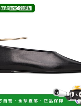 1h可退 潮奢 Jil Sander 吉尔 桑达 女士 黑色 Ring 芭蕾鞋 J15WZ