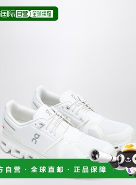 1h可退 潮奢 On 男士 Cloud 6 白色运动鞋 3MF10071200PLWHT昂跑