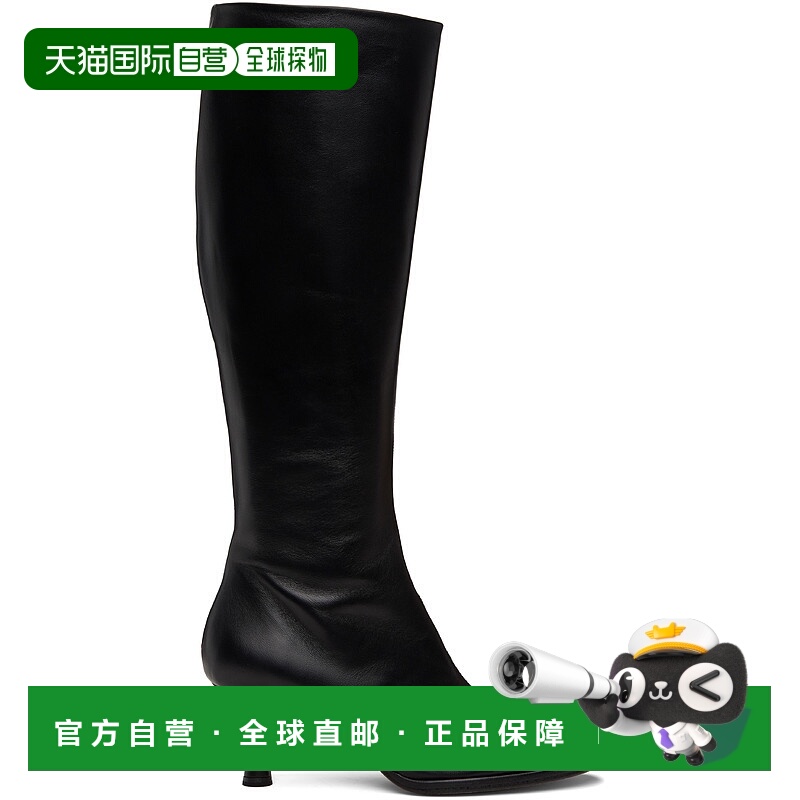1h可退 潮奢 aeyde 女士 黑色 Catherine High Sock 高筒靴 A11KB