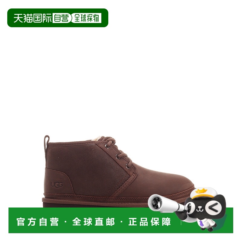 1h可退 UGG 男士休闲鞋 1163110BCDR AW2024 深棕色短靴