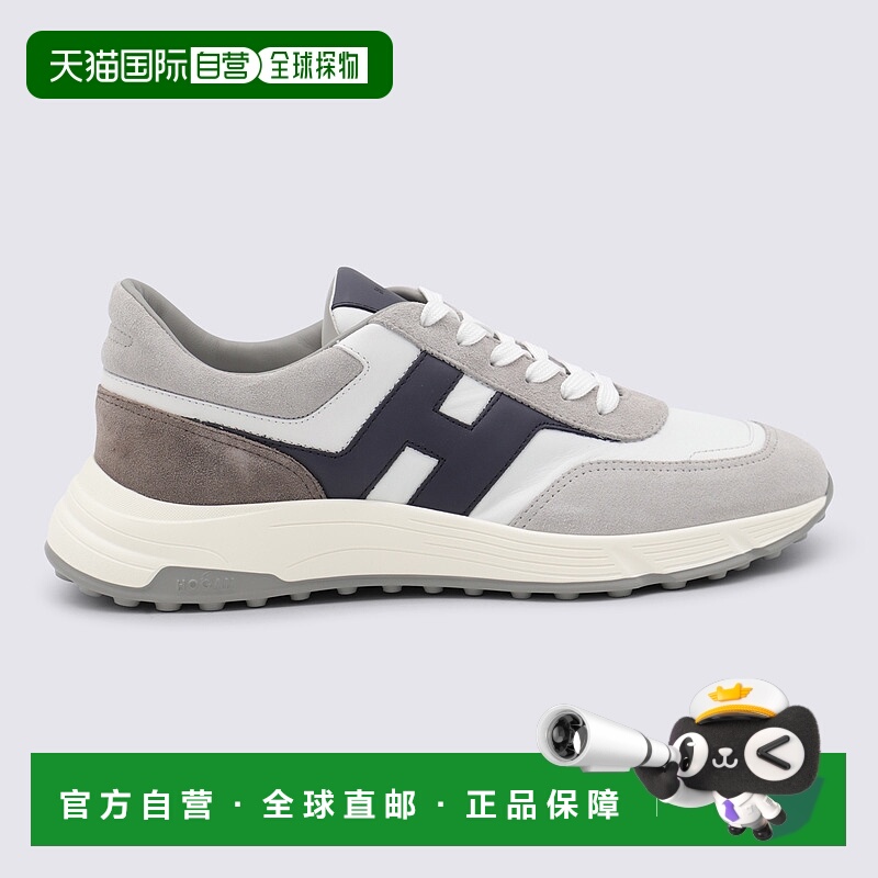 1h可退 HOGAN 男士运动鞋 HXM5630FR30UHC826L AW2025 白色