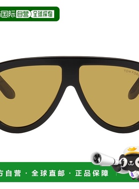 1h可退 潮奢 Tom Ford 汤姆 福特 男士 黑色 Bronson 太阳镜 FT10