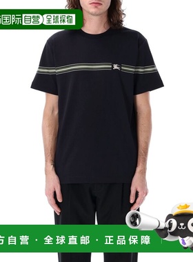 BURBERRY 男士T恤 8104907C1765 SS2025 蓝色 HS24-MW-SIC-2.6.10