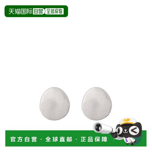ALAIA 女士耳饰 AAJE1094LA006210 AW2026 银色 徽标细节耳饰