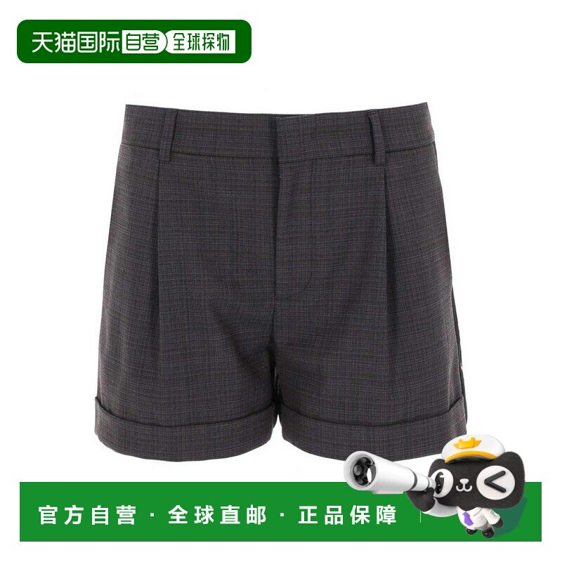 MOSCHINO 女士短裤 32305261191 SS2026 灰色 Shorts With Logo R图片