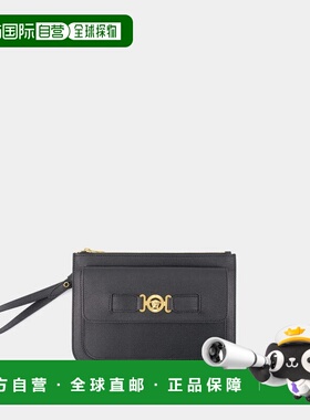 VERSACE 男士手拿包 10161141A10544 AW2024 黑色 Versace Small