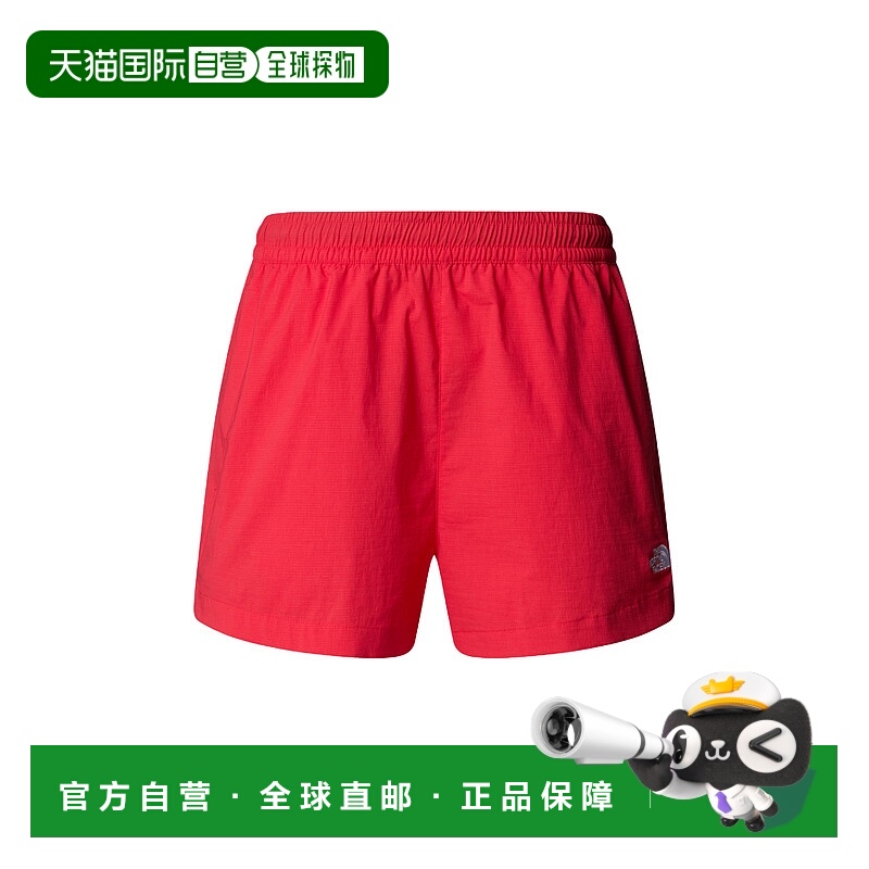 1h可退 the north face 女士 运动裤北面短裤