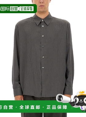 1h可退 潮奢 Our Legacy 男士 对比色条纹衬衫 M4252BISIRONSTRIP