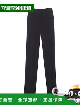 PINKO 女士休闲裤 106145A304Z99 AW2025 黑色 Black Rufa Pants