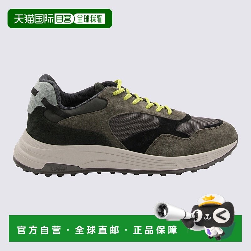 HOGAN 男士休闲鞋 HXM5630DM90MMH816Q AW2023 黑色男鞋