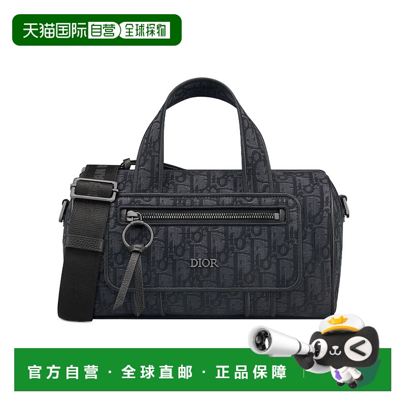 1h可退 DIOR 男士手提包 1ESPO397YJZH03E AW2025 黑色 Messenger
