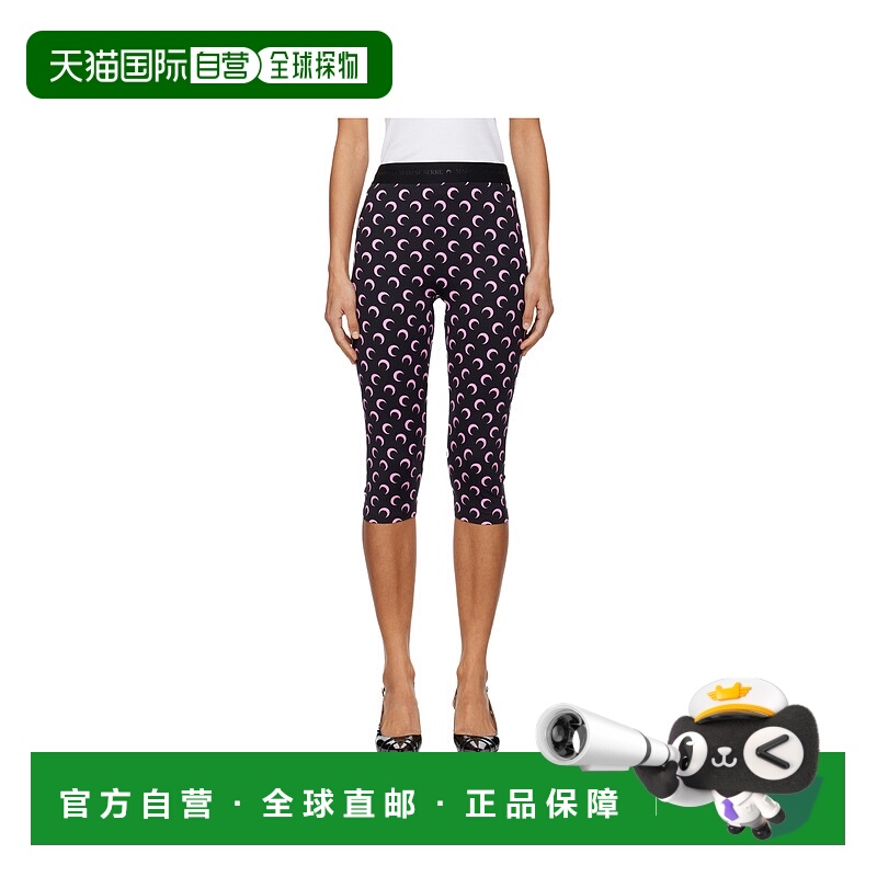 1h可退 MARINE SERRE 女士健身裤 WPA157BCJER0001BK90 AW2025