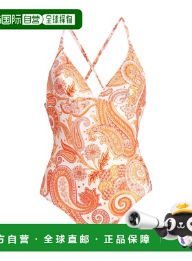 潮奢 Etro 艾特罗 女士 One-piece 泳衣 orange橙色 舒适时尚
