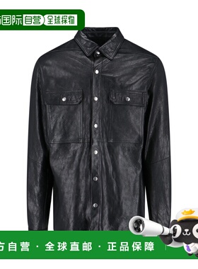 1h可退 潮奢 rick owens 瑞克 欧文斯 男士 黑色夹克 RU01F2729LB