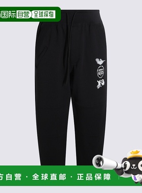 Y-3 男士运动裤 JX7267 AW2025 黑色