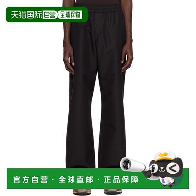 1h可退 潮奢 GOLDEN GOOSE 男士 黑色 Lennon 长裤 GMP01870P0016