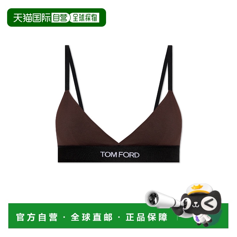 1h可退 TOM FORD 女士文胸 BRJ009JEX011KB915 CO 黑色 logo提花