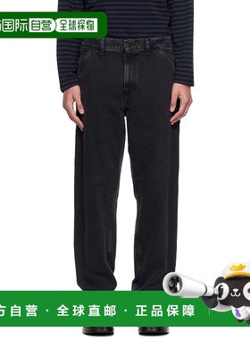 1h可退 潮奢 CARHARTT WIP 男士 黑色 Single Knee 牛仔裤 I03202
