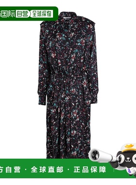 1h可退 潮奢 ISABEL MARANT 女士 中长连衣裙 black黑色 舒适时尚