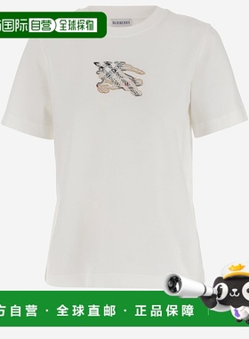 BURBERRY 女士T恤 8116161CHALK AW2025 白色