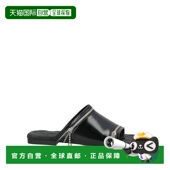 潮奢 舒适时尚 Burberry 女士 1h可退 black黑色 巴宝莉 凉鞋