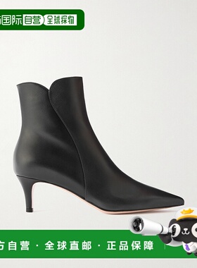 1h可退 潮奢 Gianvito Rossi 吉安维托 罗西 女士 Levy 55 皮质短