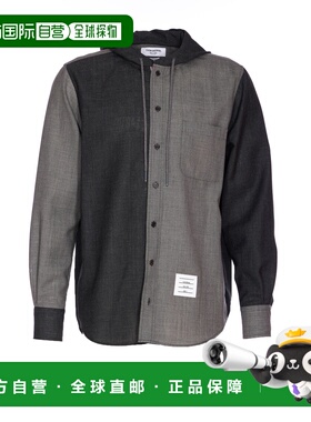 1h可退 潮奢 Thom Browne 汤姆 布朗 男士 长袖连帽休闲夹克 MWL4