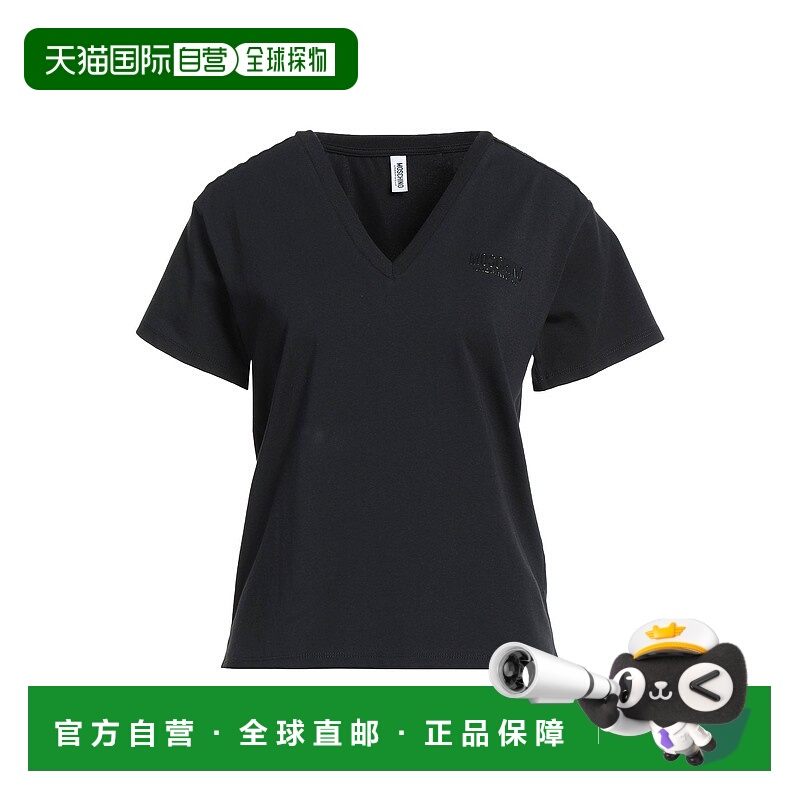 1h可退 潮奢 Moschino 莫斯奇诺 女士 汗衫 black黑色 舒适时尚