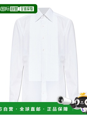 1h可退 TOM FORD 男士衬衫 HFCO01CGS11WAAWAA SS2026 白色长袖