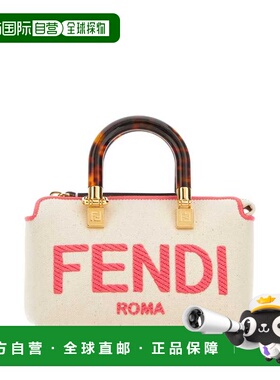 FENDI 女士手提包 8BS067ANVGF1LG7 AW2023白色 波士顿包