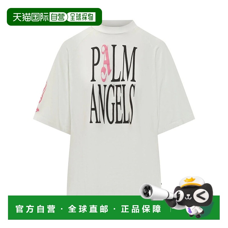 1h可退 PALM ANGELS 女士T恤 PWAA07EF25JER0010384 AW2025