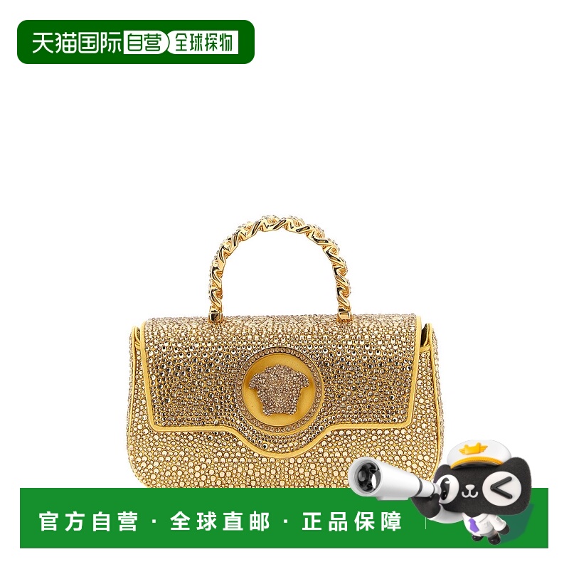1h可退 VERSACE 女士单肩包 10134391A064871Y83V AW2025范思哲