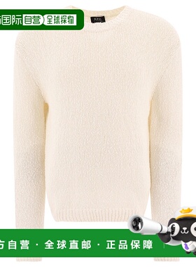 A.P.C. 男士针织毛衣 COGVKH23221AAC AW2023 白色 