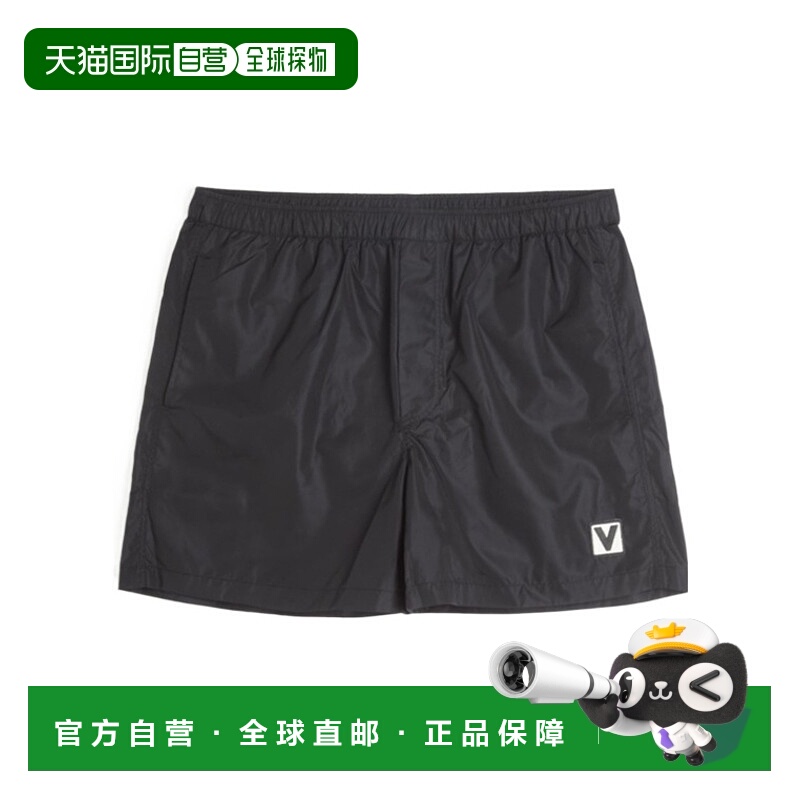 1h可退 潮奢 Valentino 华伦天奴 男士 標誌刺繡泳褲 6V3UHA286FN