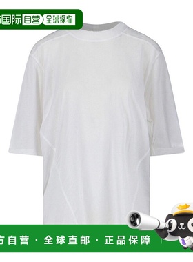 RICK OWENS 女士T恤 DS02E7201BH11 AW2025 白色 T-Shirt