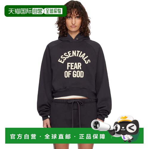 essentials fear of god 女士 Fear of God ESSENTIALS 黑色 Camp