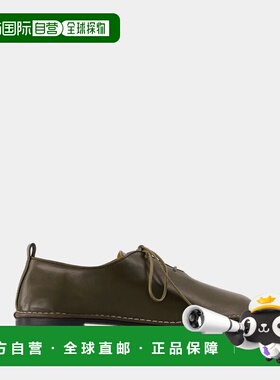 Ami Paris 男士商务休闲鞋 USV022AL0095 SS2025 黑色男鞋