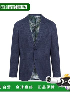 1h可退 ETRO 男士夹克 MRCB001399JJC01B0655 SS2025 蓝色