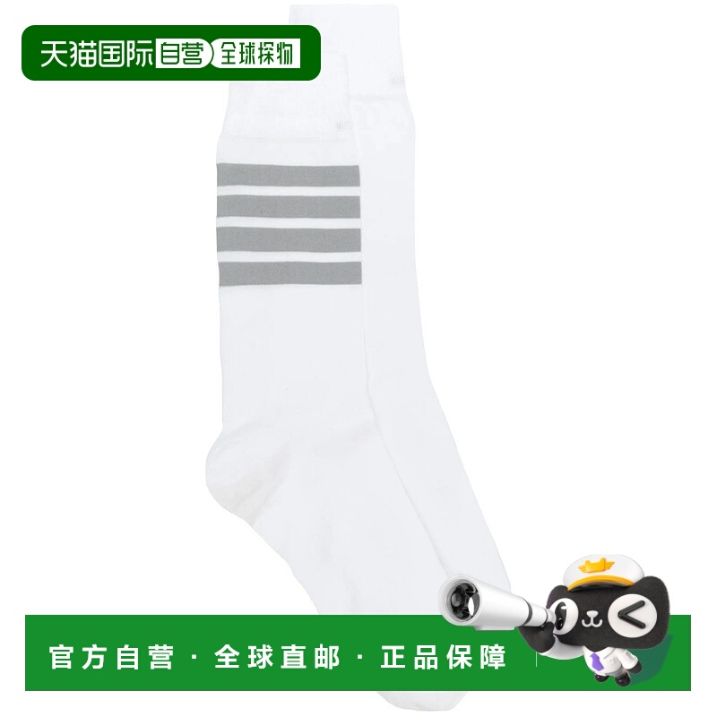 1h可退 潮奢 Thom Browne 汤姆 布朗 男士 条纹袜子 MAS023D01690