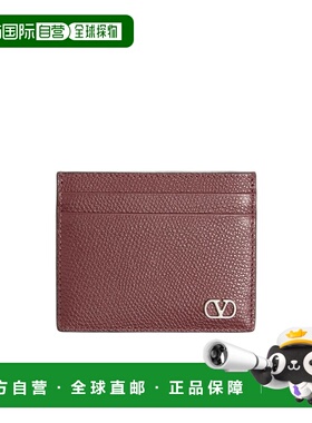 VALENTINO 男士钱包 YP0AP4UAGAFD CO 红色 徽标签名卡包