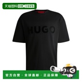 HUGO 男士 BOSS T恤 50525765001 男装 黑色短袖