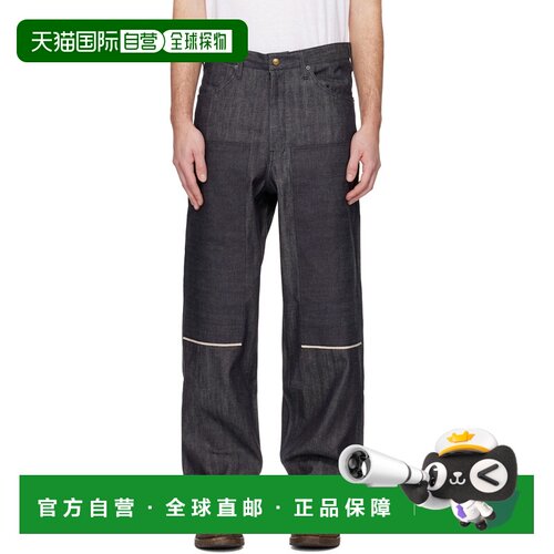 Visvim 维斯维木 男士 visvim 海军蓝 Carpenter 牛仔裤 01251050