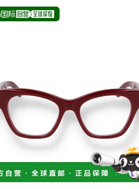 BALENCIAGA 女士眼镜 BB0263O004 CO 红色 BB0263O